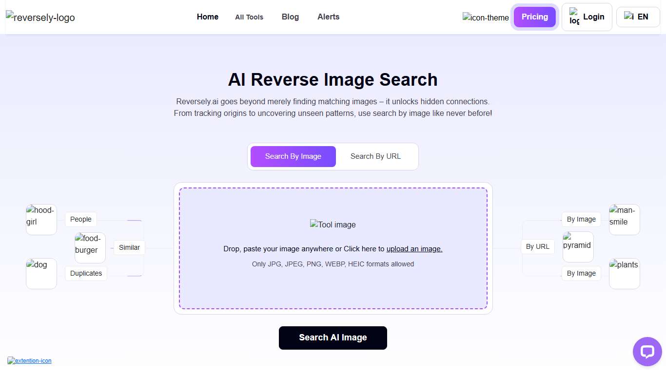 Reversely.ai - AI Reverse Image Search